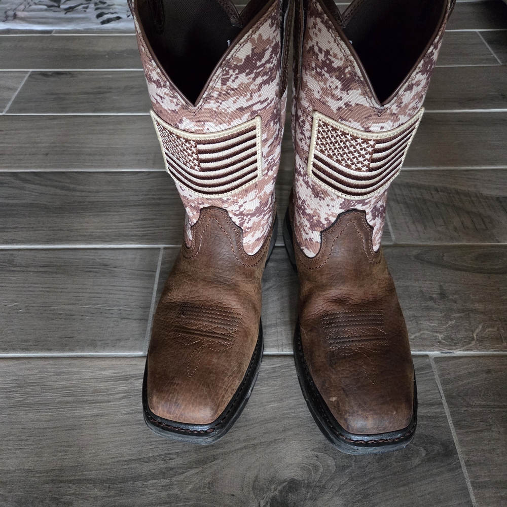 Ariat Camouflage Flag Men's Boots